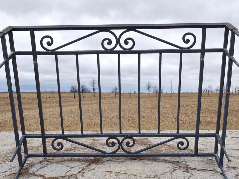 balcon Rochelle, tube et fer plein, vendu au mètre linéaire