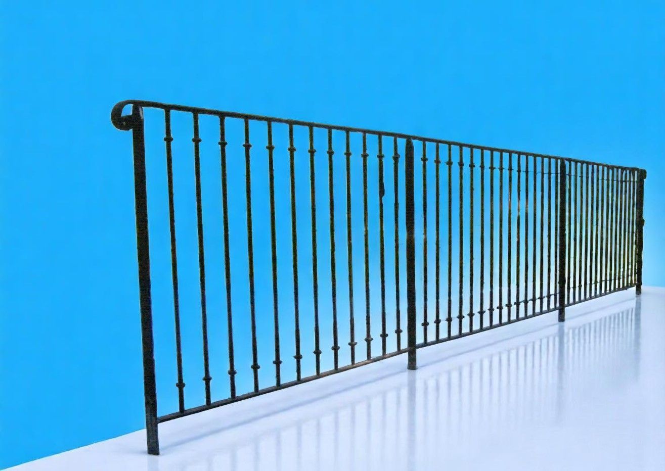 Grille de piscine en fer de 12 mm, olives en fer,grille de protection