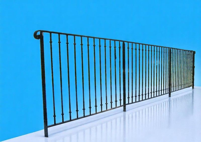 Grille de piscine en fer de 12 mm, olives en fer,grille de protection