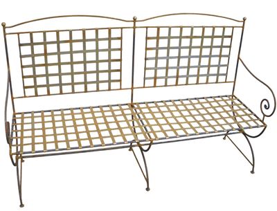 fauteuil modèle séjour deux places en fer