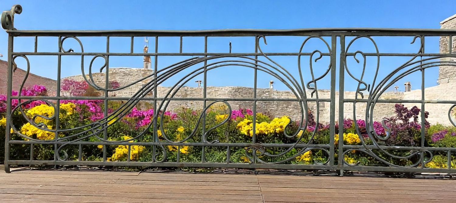 balcon art nouveau sur mesure