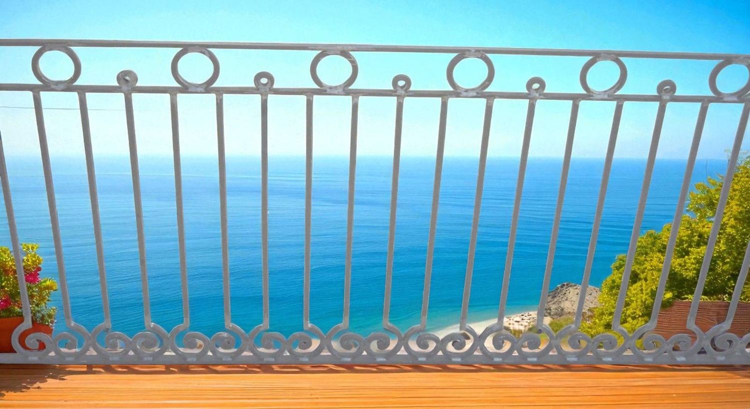 balcon Barcelone ,90 cm de haut sur mesure, fer plein de 12 mm