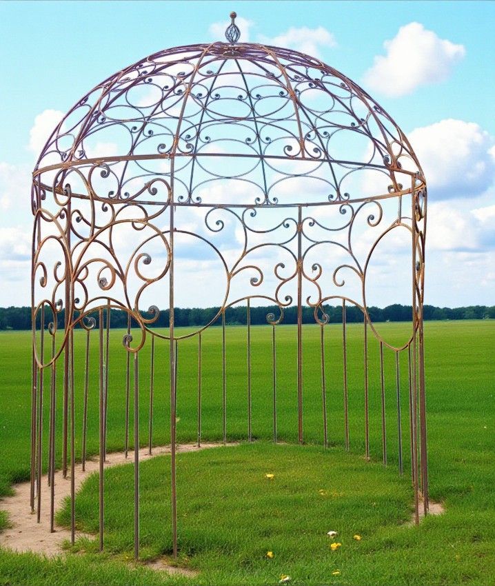 tonnelle volute en 200 cm de diametre tonnelle volute en 200 cm de diametre
