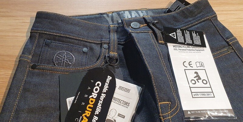 Rij-jeans voor heren - Blue BOSTON