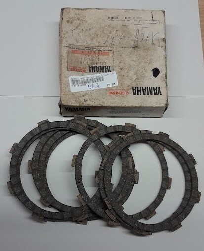 131-16321-00  6 Koppelingsplaten Yamaha RD50  RD50M TY50 TY80 YSR50  TZ50