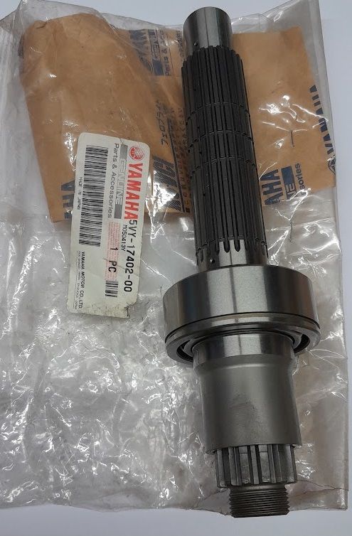 5VY-17402-00 DRIVE AXLE ASSY R1 YZF-R1 '04>'05 FZ 1 FZ1 FAZER '06>'09