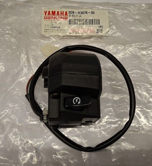 SWITCH, HANDLE 1 YBR125ED - YBR125 2005-2009 / SCHAKELAAR HANDGREEP YBR125ED - YBR125 2005-2009 / 3D9-H3976-02 SWITCH, HANDLE 1 YBR125ED - YBR125 2005-2009 / SCHAKELAAR HANDGREEP YBR125ED - YBR125 2005-2009 / 3D9-H3976-02