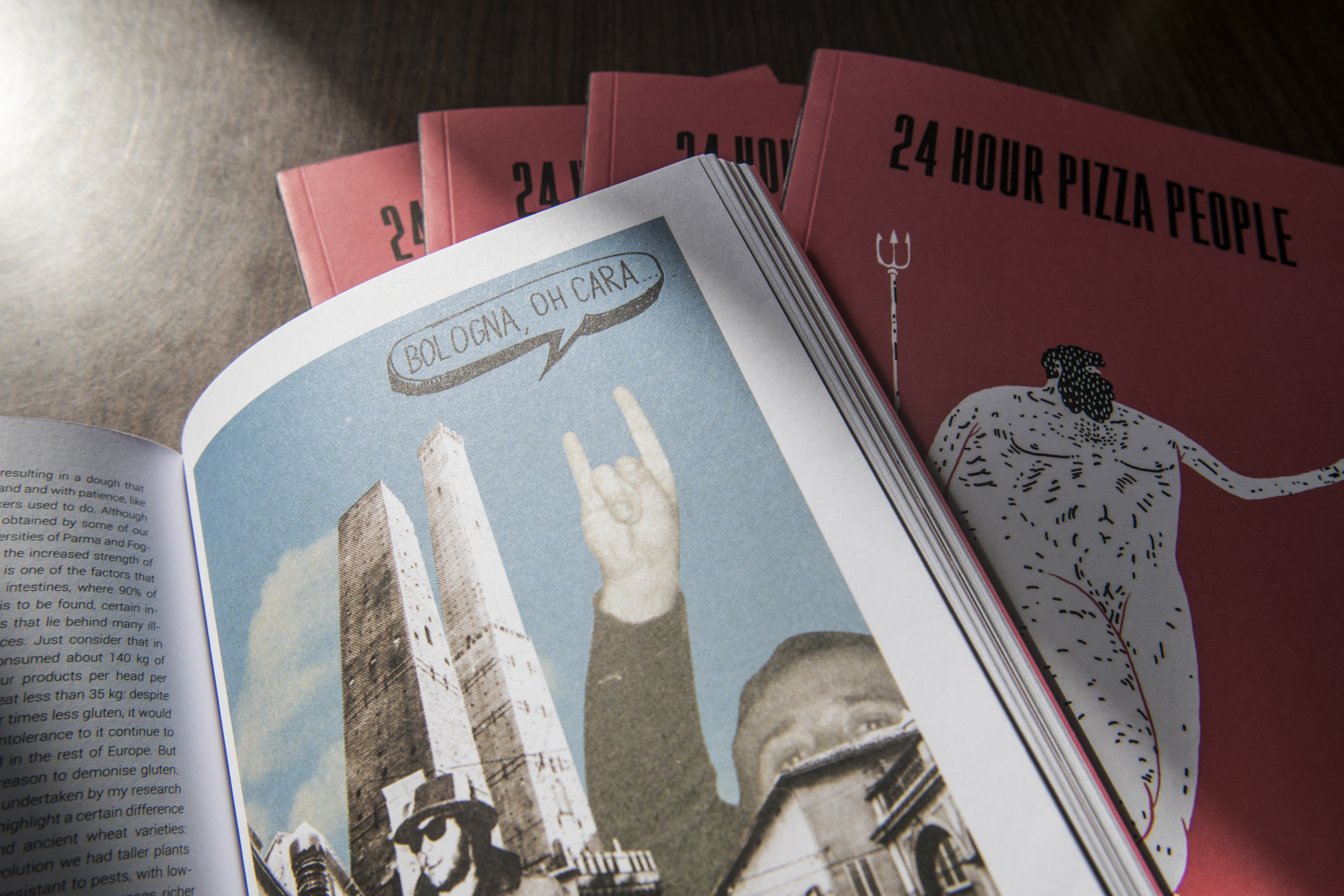 24 HOUR PIZZA PEOPLE - MAGAZINE - BOLOGNA - PREZZO SPECIALE 10 EURO (prezzo copertina 15 euro)