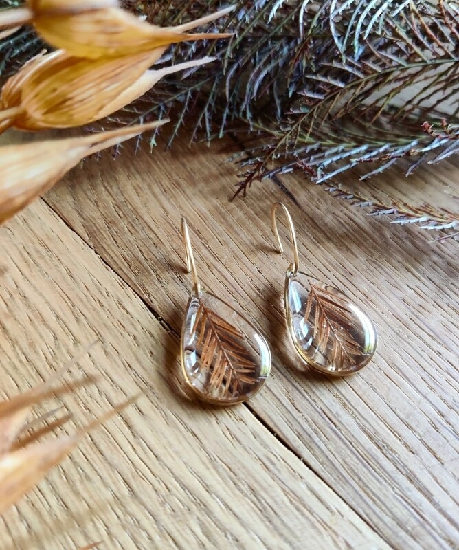 FORREST: oorbellen drops