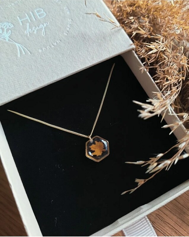 FORREST: ketting little leaf goud