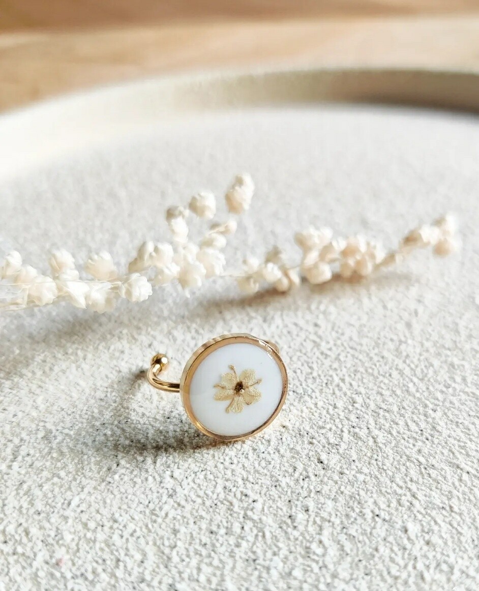 Elderflower: ring goud