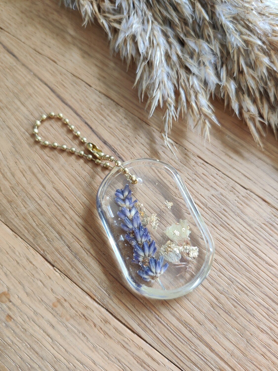 Sleutelhanger: lavendel