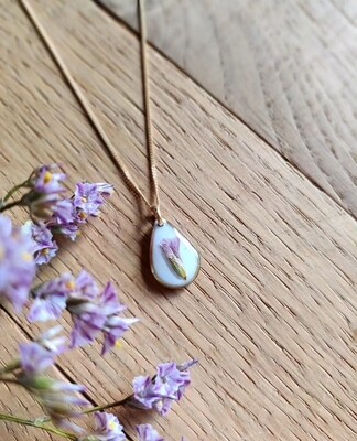 Moedermelk ketting: limonium two sides 