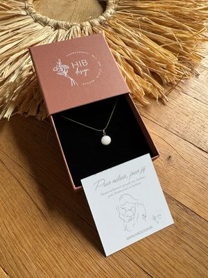 Moedermelk ketting: goud 10 mm