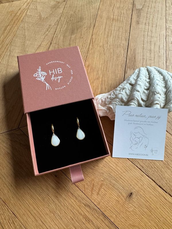 Moedermelk: oorhangers drops