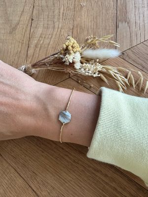 As armband: two sides hexagon