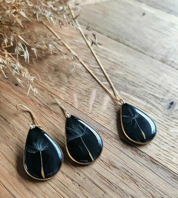 DANDELION: ketting drop goud