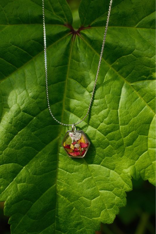 Ketting op maat: hex klein