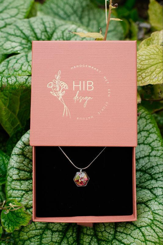 Ketting op maat: hex klein