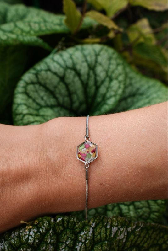 Armband op maat: klein hex