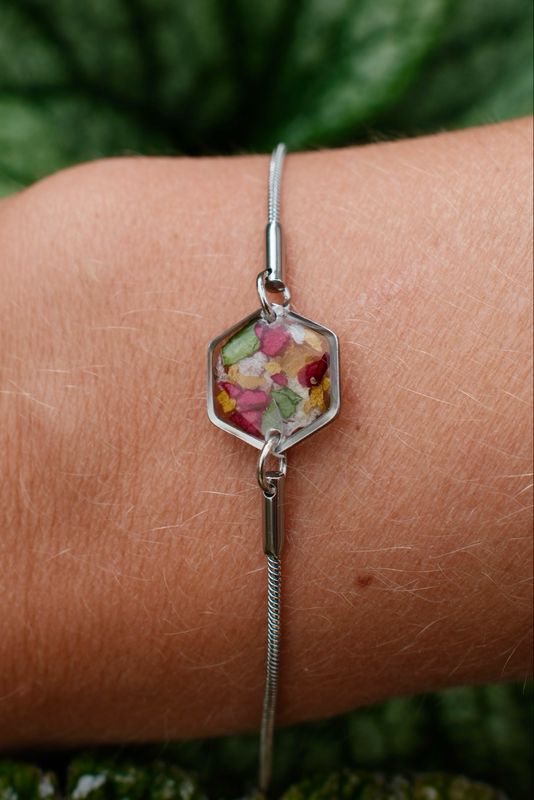 Armband op maat: klein hex