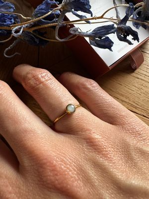 Moedermelk ring: goud