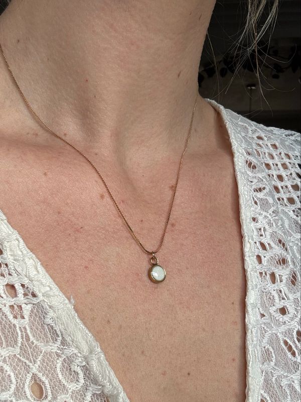 Moedermelk ketting rond: 6mm