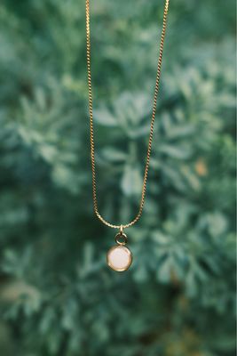 Moedermelk ketting: goud 6mm