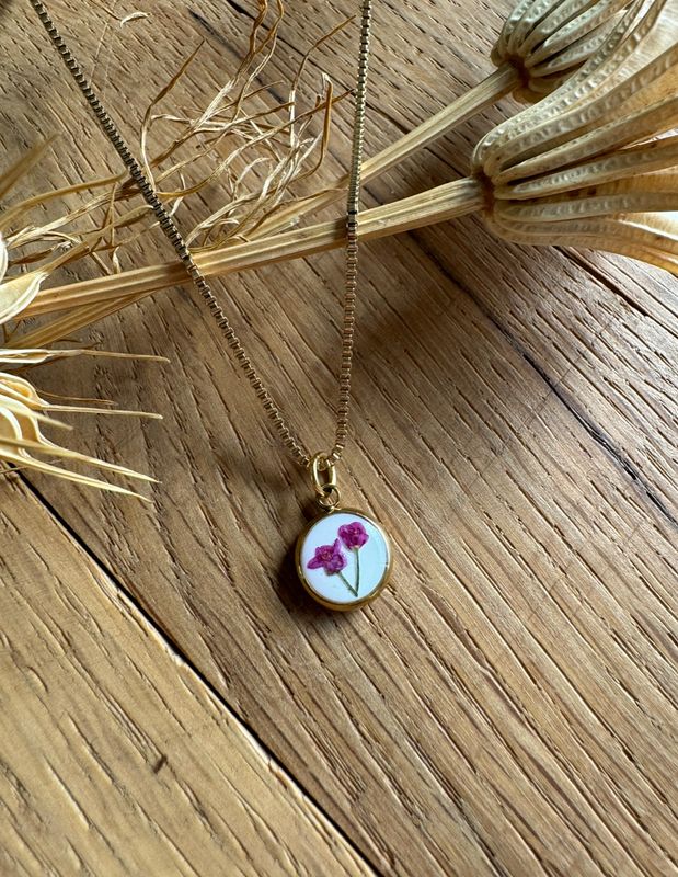 Moedermelk ketting rond: Queen Anne’s Lace
