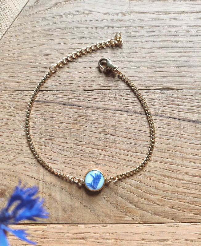 Moedermelk armband : korenbloem vruchtbaarheid