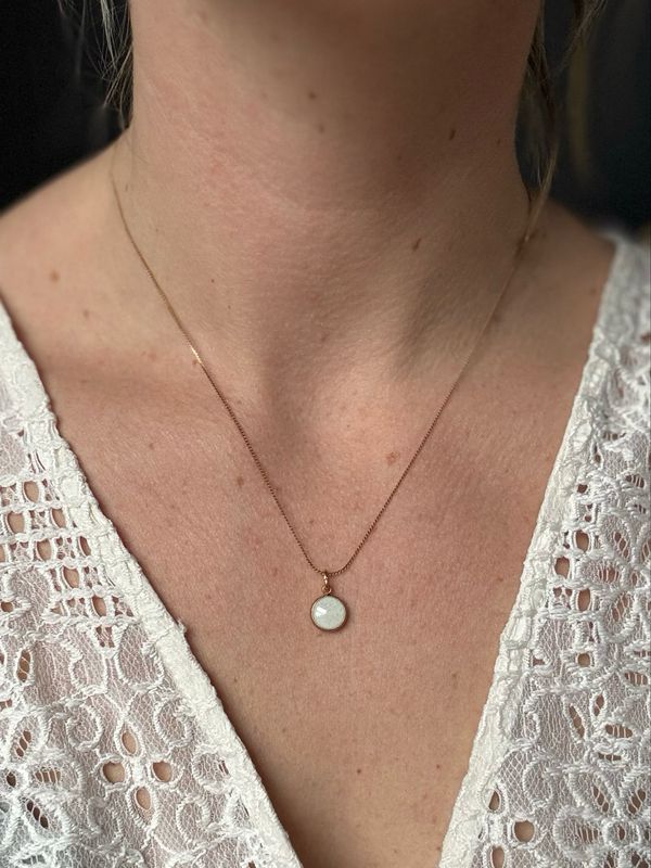 Moedermelk ketting: goud 10 mm