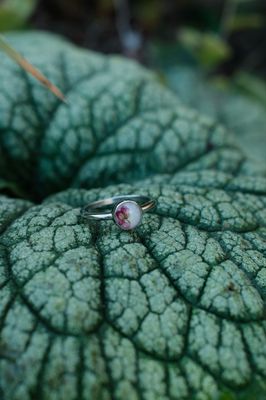 Moedermelk ring: Queen Anne’s Lace 8mm