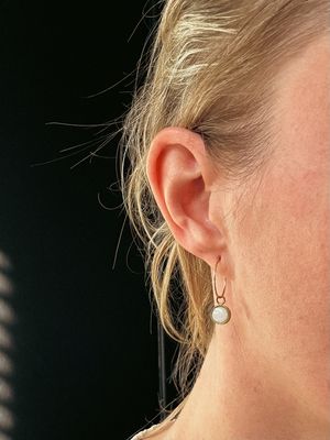 Moedermelk oorbellen: hoops