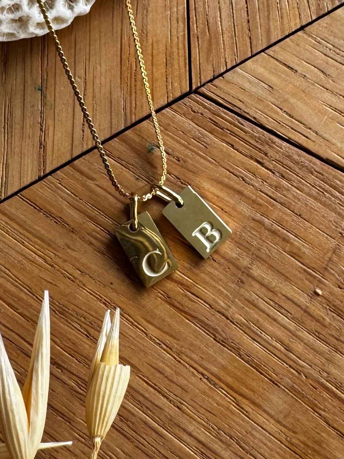 Ketting goud: Initials