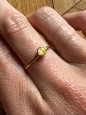 Moedermelk ring: op maat 6mm
