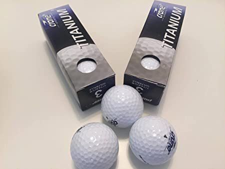 Crane Titanium 3pack golf balls