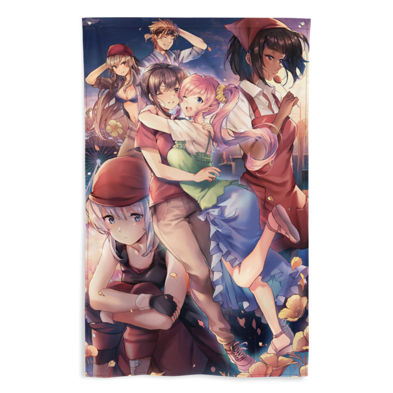 Highway Blossoms: Next Exit Fabric Poster (Pre-order)