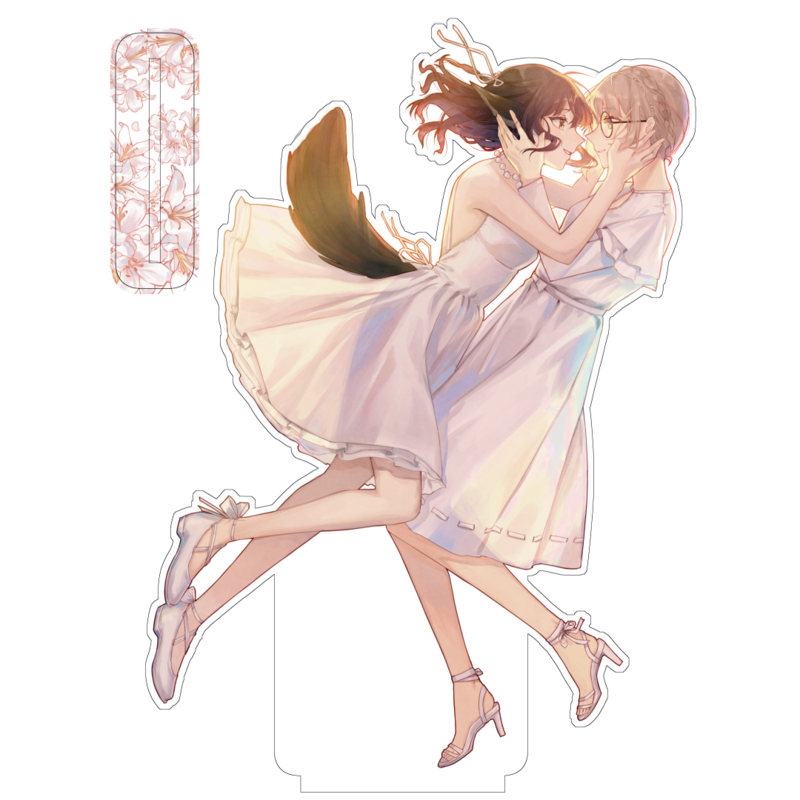 Please Be Happy Standee - Gaze (Aspen/Miho)