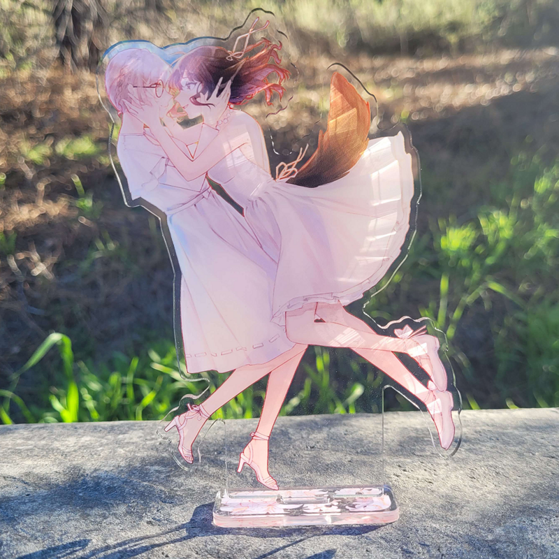 Please Be Happy Standee - Gaze (Aspen/Miho)
