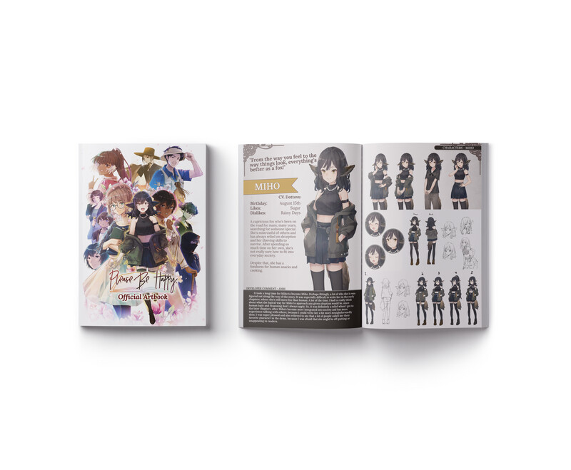 Please Be Happy Official Artbook