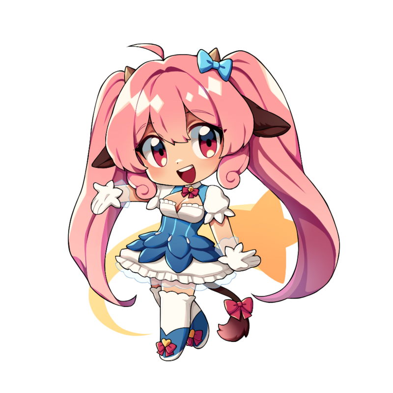 Momoka Acrylic Keychain - Cilphy Art