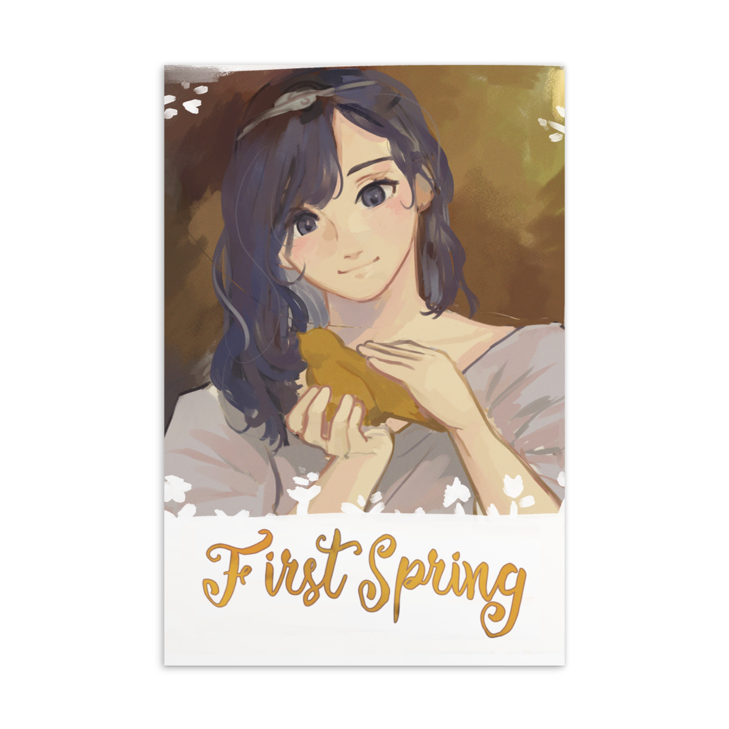 First Snow - Princess Allison Postcard