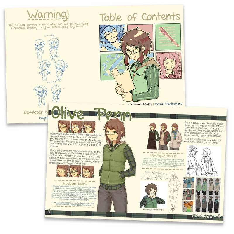 Twofold Official Artbook