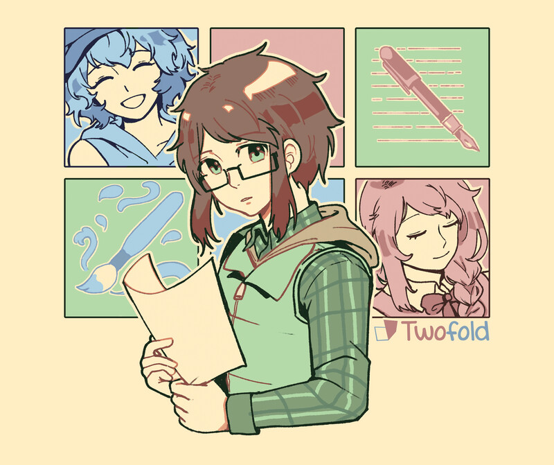 Twofold Mousepad
