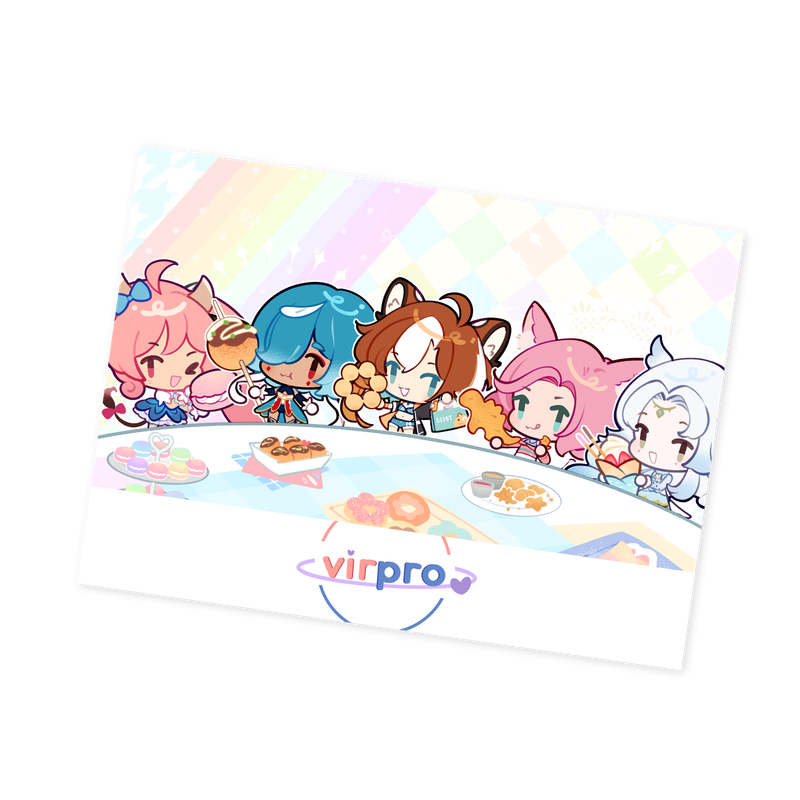 VirPro Eats! Keychain & Print Bundle