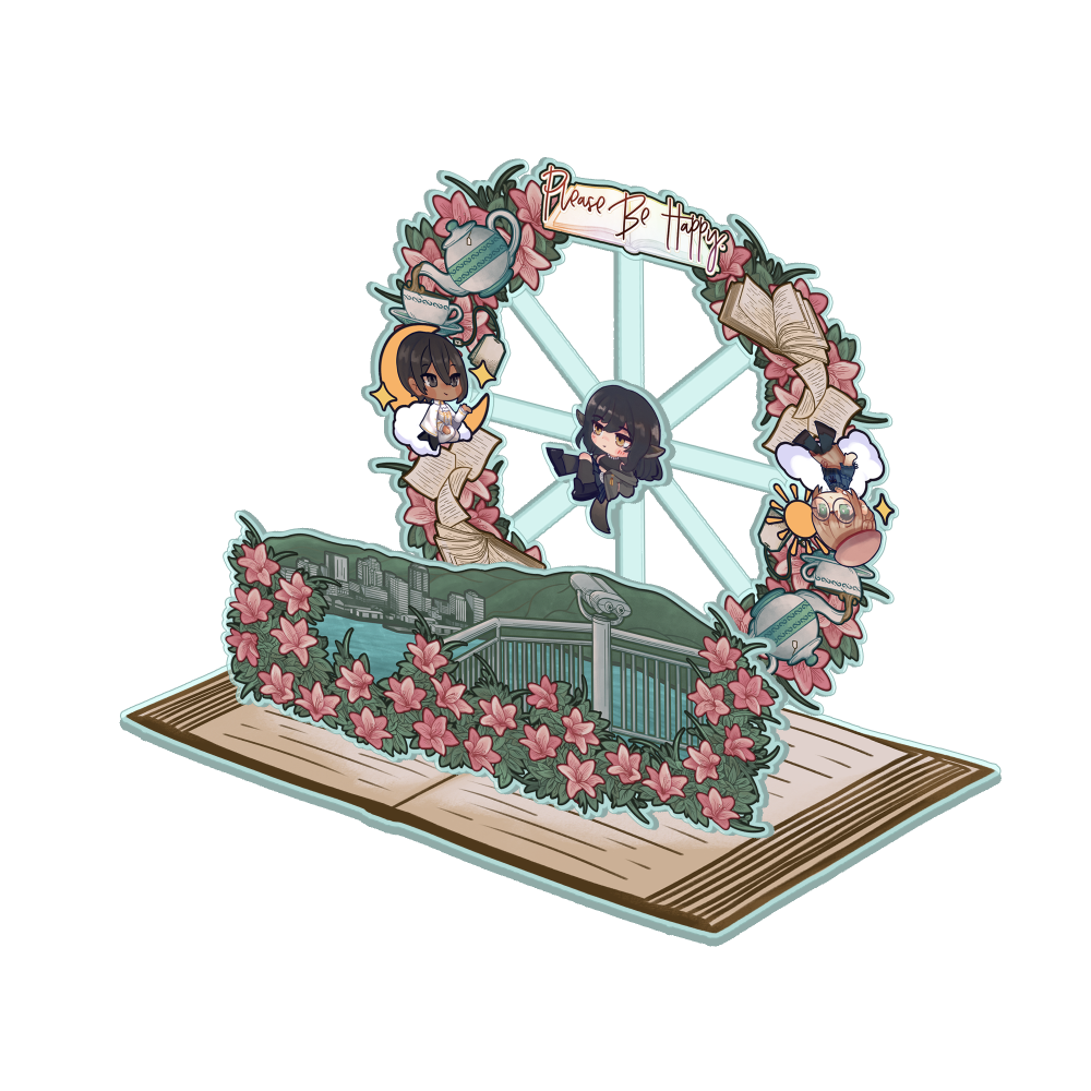 Nekomata x Élan - PBH Rotating Standee