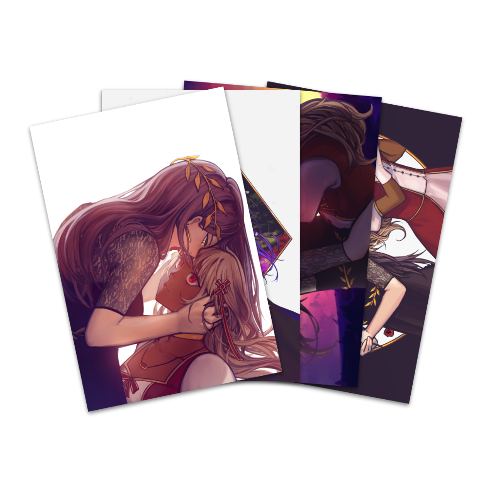 Without a Voice Postcard Set (Set of 4)