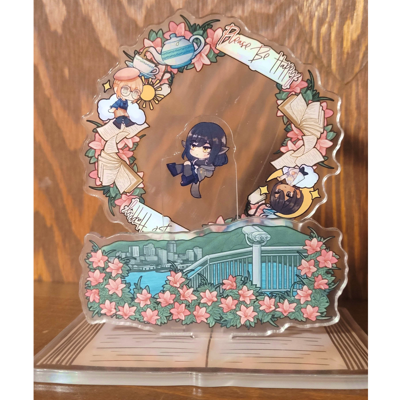 Nekomata x Élan - PBH Rotating Standee