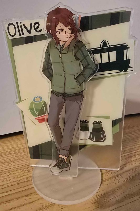 Twofold Olive Standee - New Version