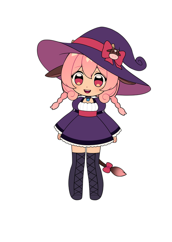 Momoka Acrylic Keychain - Witch Outfit [Pre-order]